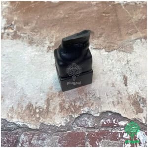 Diagnostic plug for Autowatch 160 security system, used for vehicle diagnostics and programming. Compact black connector for automotive security installations.