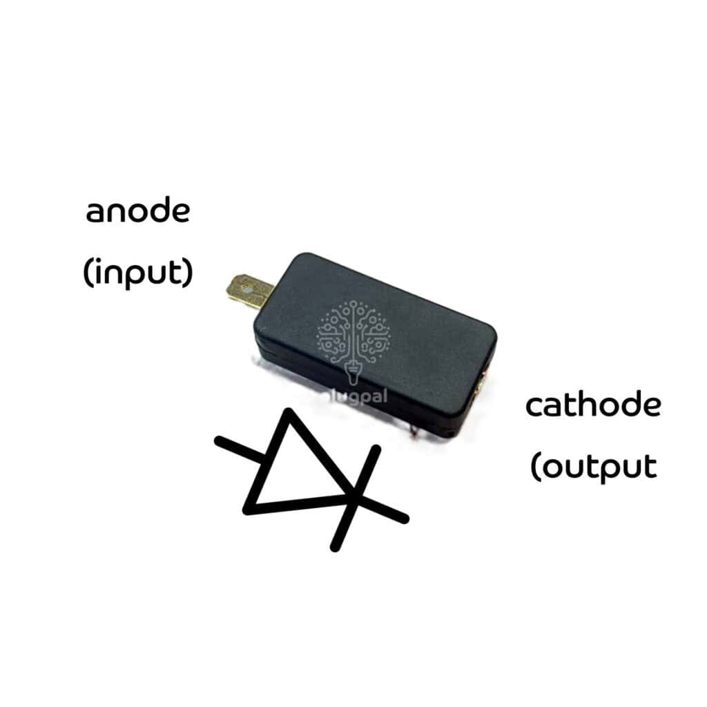 inline blocking diode